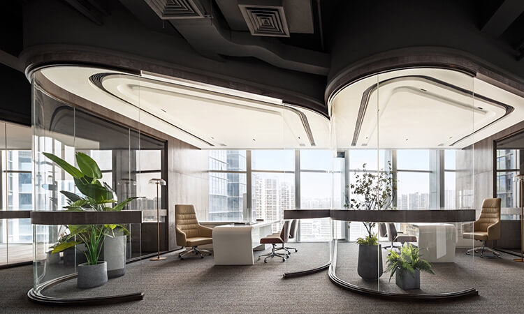 上?，F(xiàn)代輕奢辦公室裝修風(fēng)格