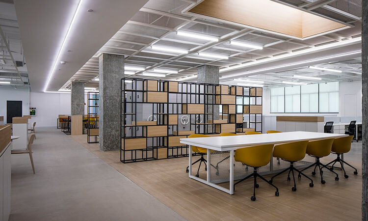 上海辦公室個性裝修環(huán)境